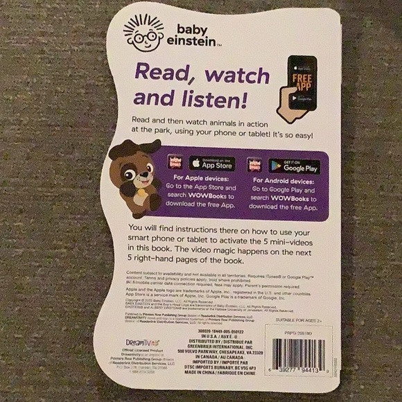 Baby Einstein video fun book - Picture 2 of 2